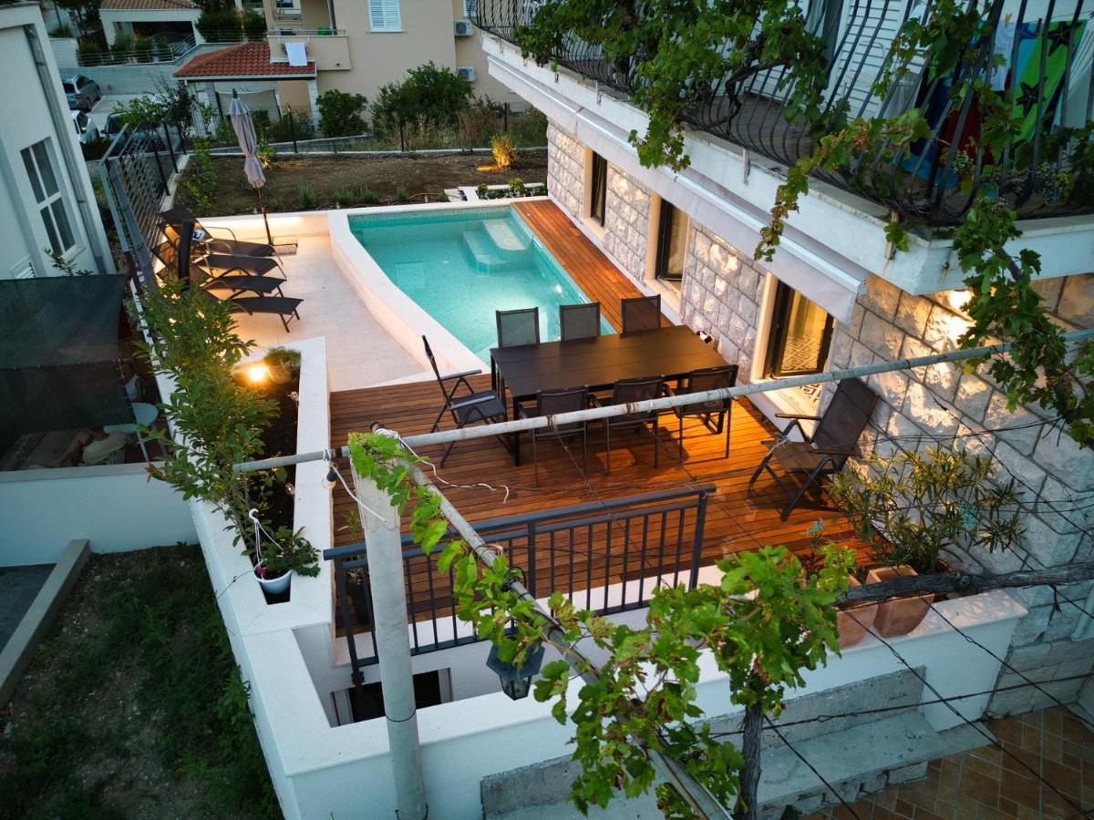 Villa Nika With Private Heated Pool Slano Exterior foto